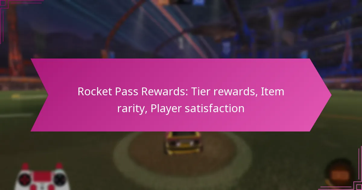 Read more about the article Rocket Pass Rewards: Tier rewards, Item rarity, Player satisfaction