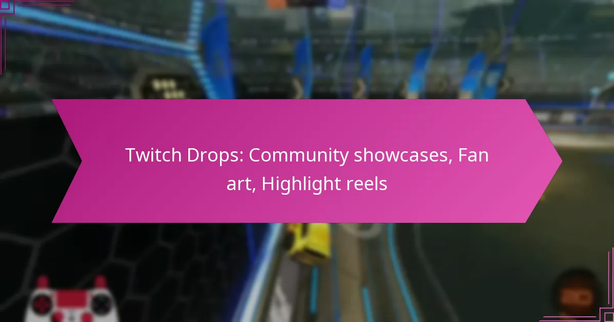 Read more about the article Twitch Drops: Community showcases, Fan art, Highlight reels