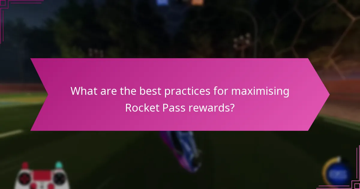 What are effective progression tips for the Rocket Pass?