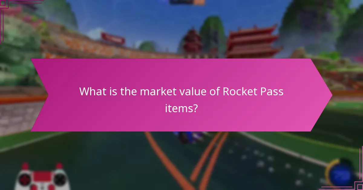 What are the risks associated with trading Rocket Pass items?